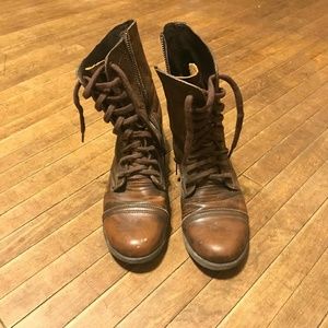 Steve Madden Troopa Combat boots